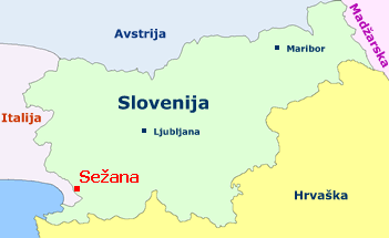 Lega Sežane v Sloveniji